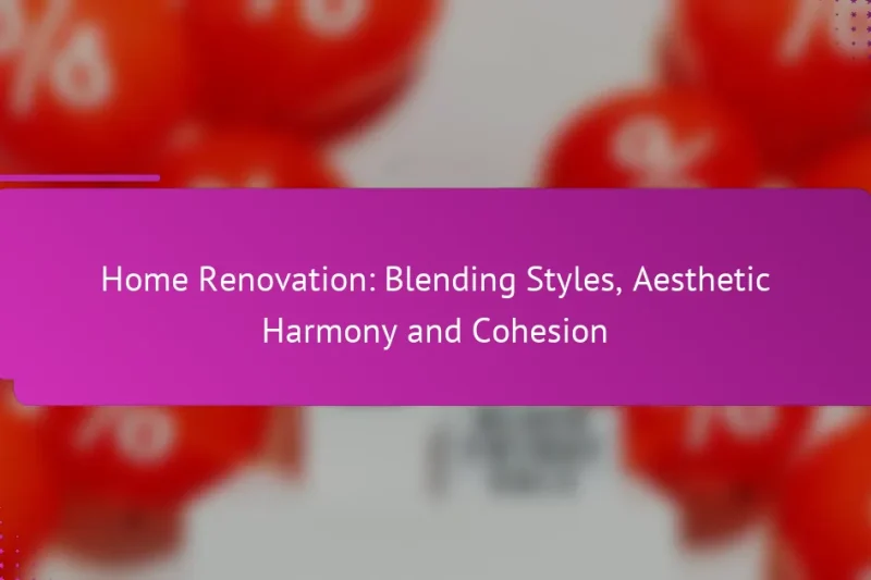 Ремонт дома: сочетание стилей, эстетическая гармония и согласованность