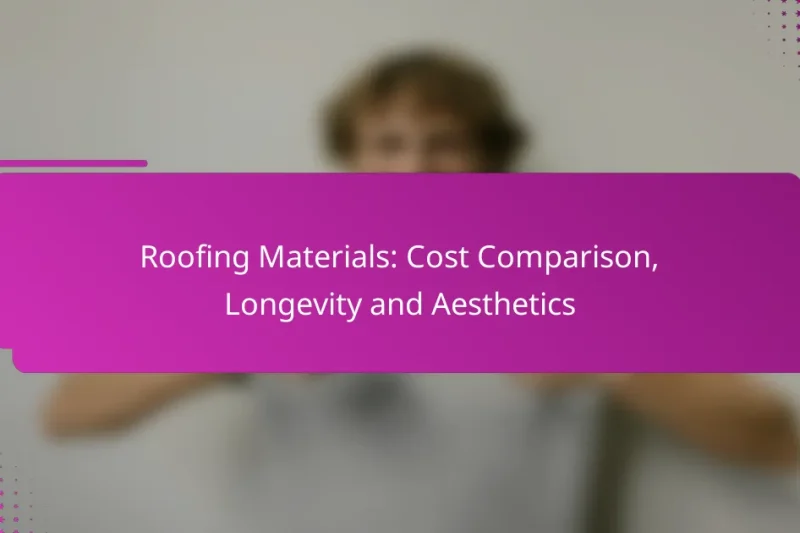 Кровельные материалы: сравнение стоимости, долговечности и эстетики